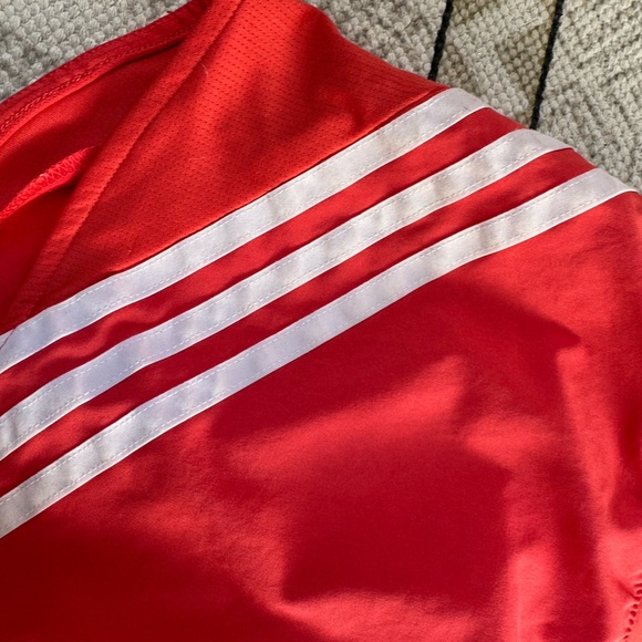 Adidas aero ready running shorts size 4 - super cute vibrant coral - Picture 6 of 7